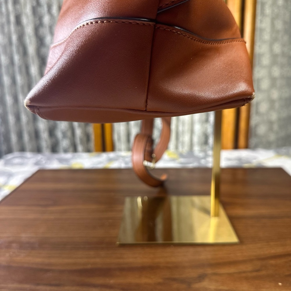 Anne Klein Brown Backpack with Structured Design - Picture 12 of 13